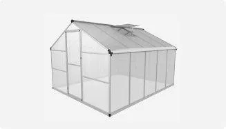 Växthus och förråd