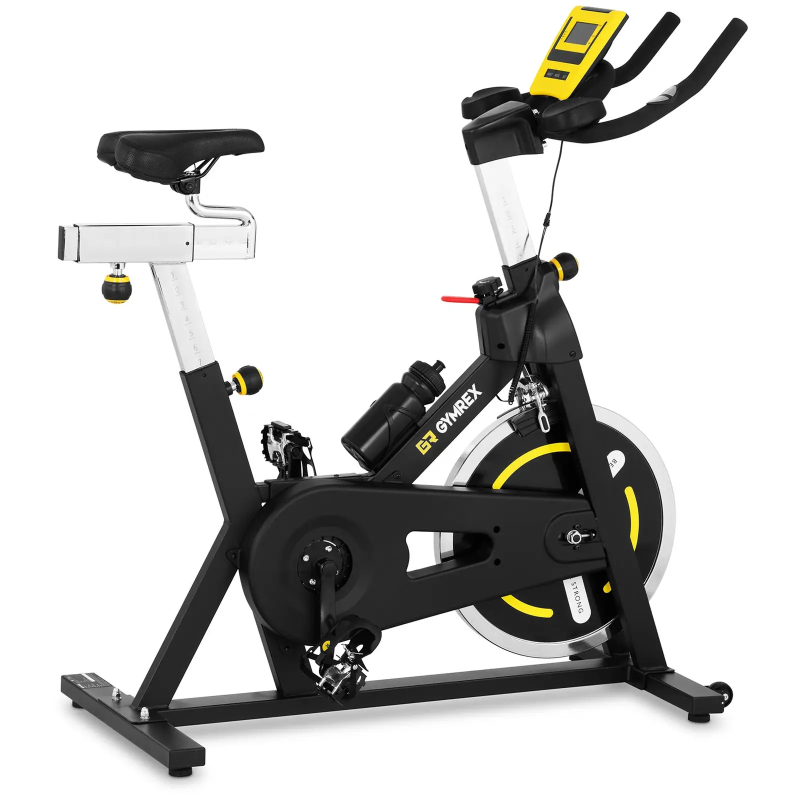 Motionscykel - Svänghjul 18 kg - Upp till 100 kg - LCD