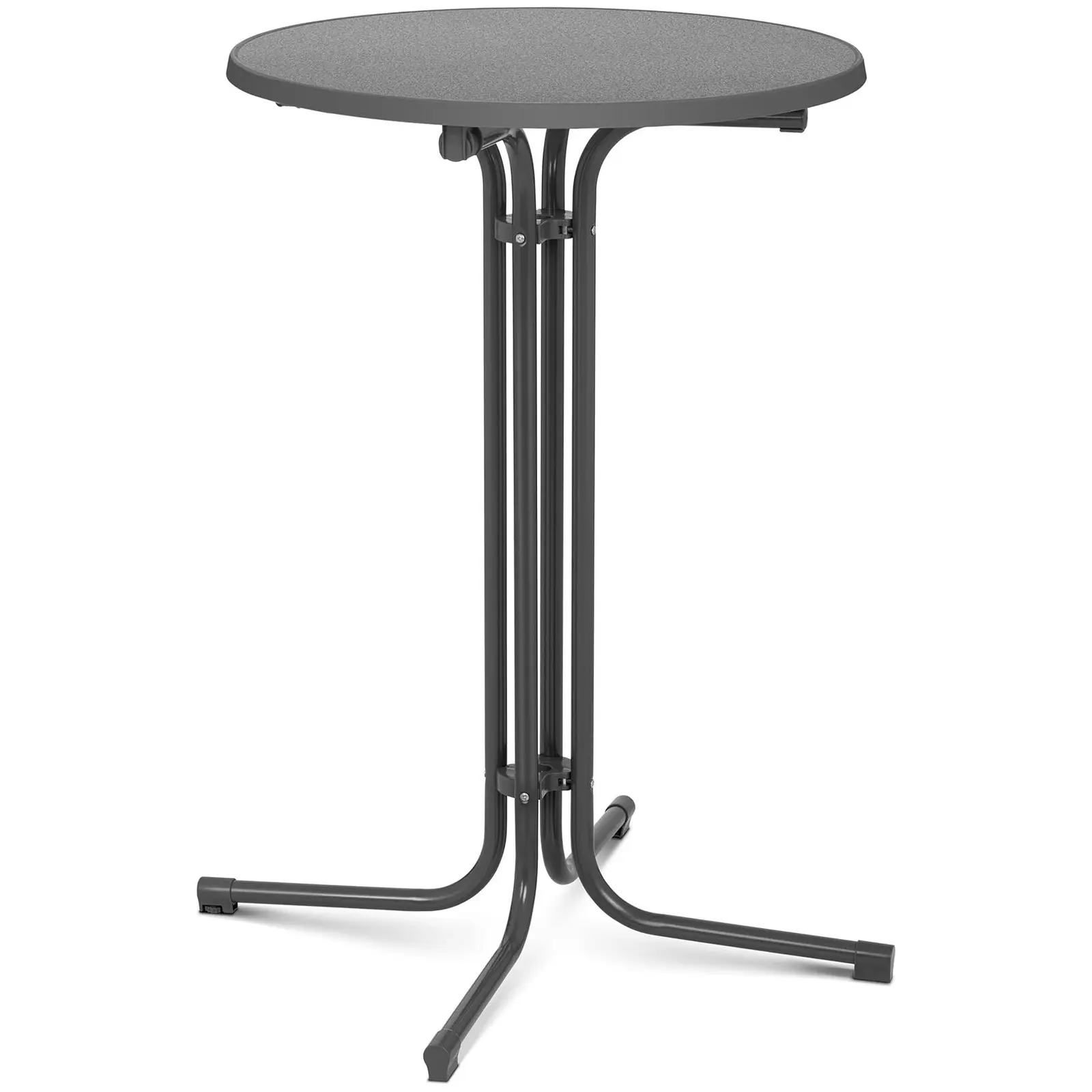 Cafébord - grått - ⌀70 cm - 110 cm