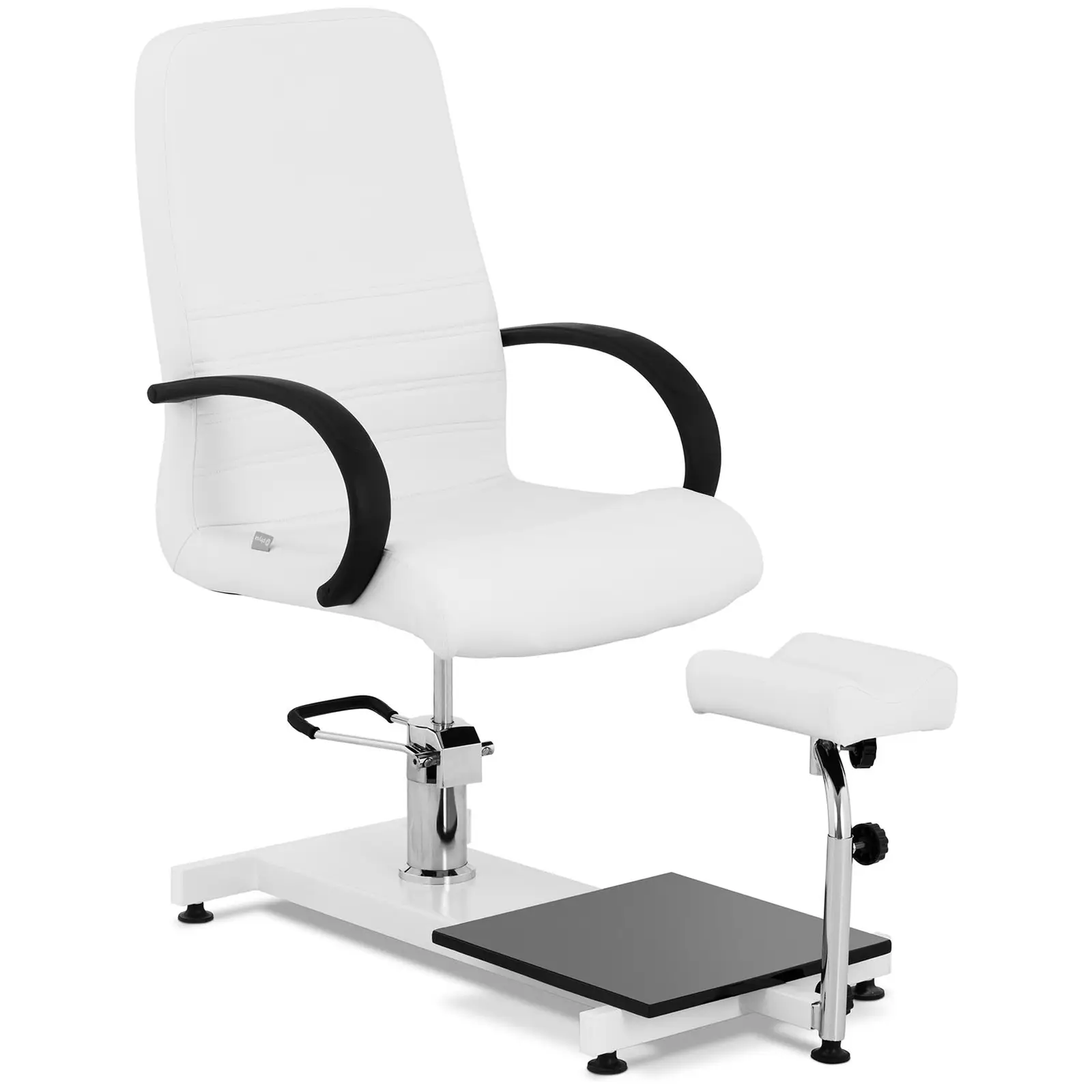Fotvårdsstol med fotbad - 118 x 68 x 106 cm - 150 kg - White