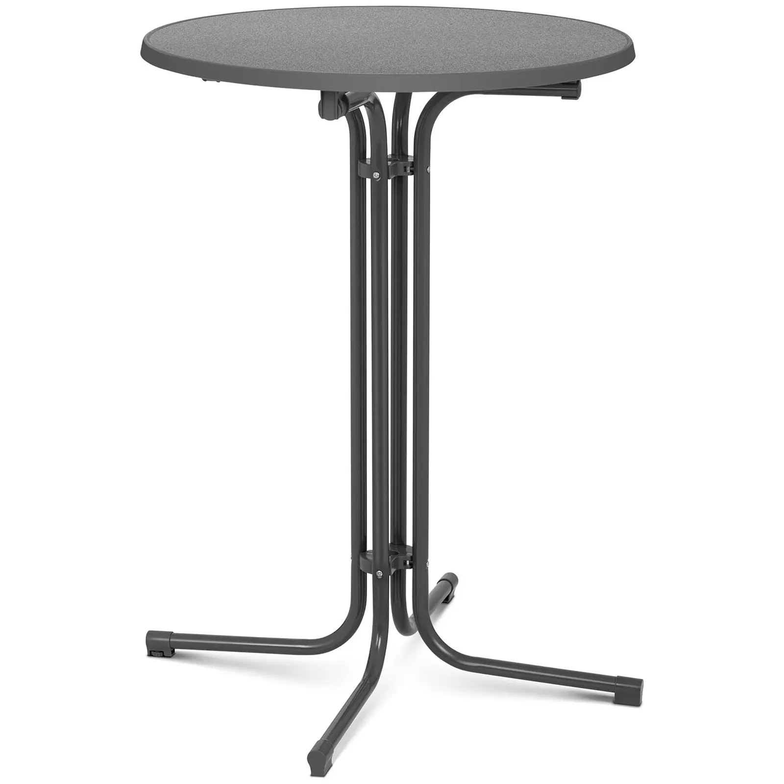 Cafébord - grått - ⌀80 cm - 110 cm