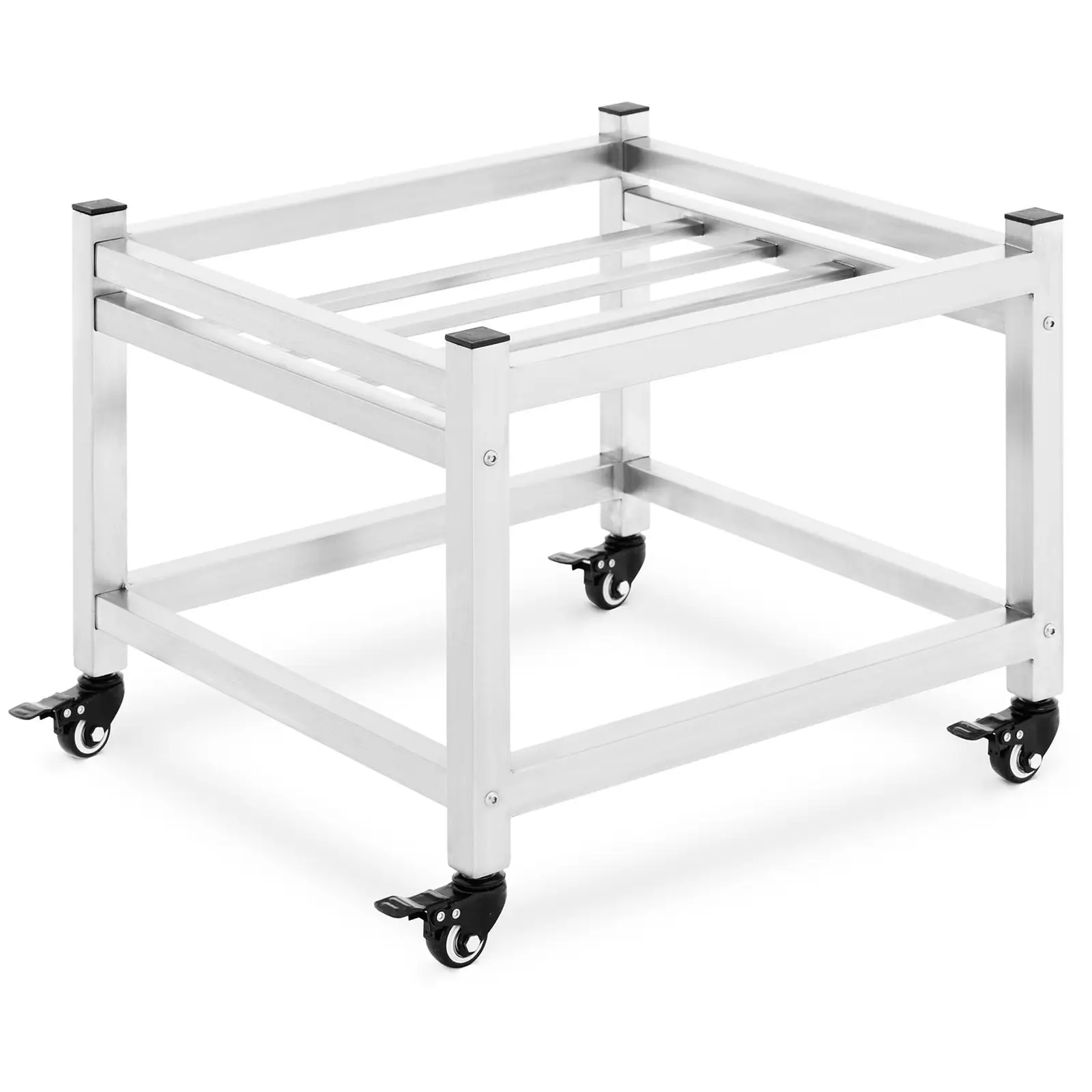 Rullbord i rostfritt stål - För fermenteringstank eller bryggverk - 45 x 45 cm - 150 kg