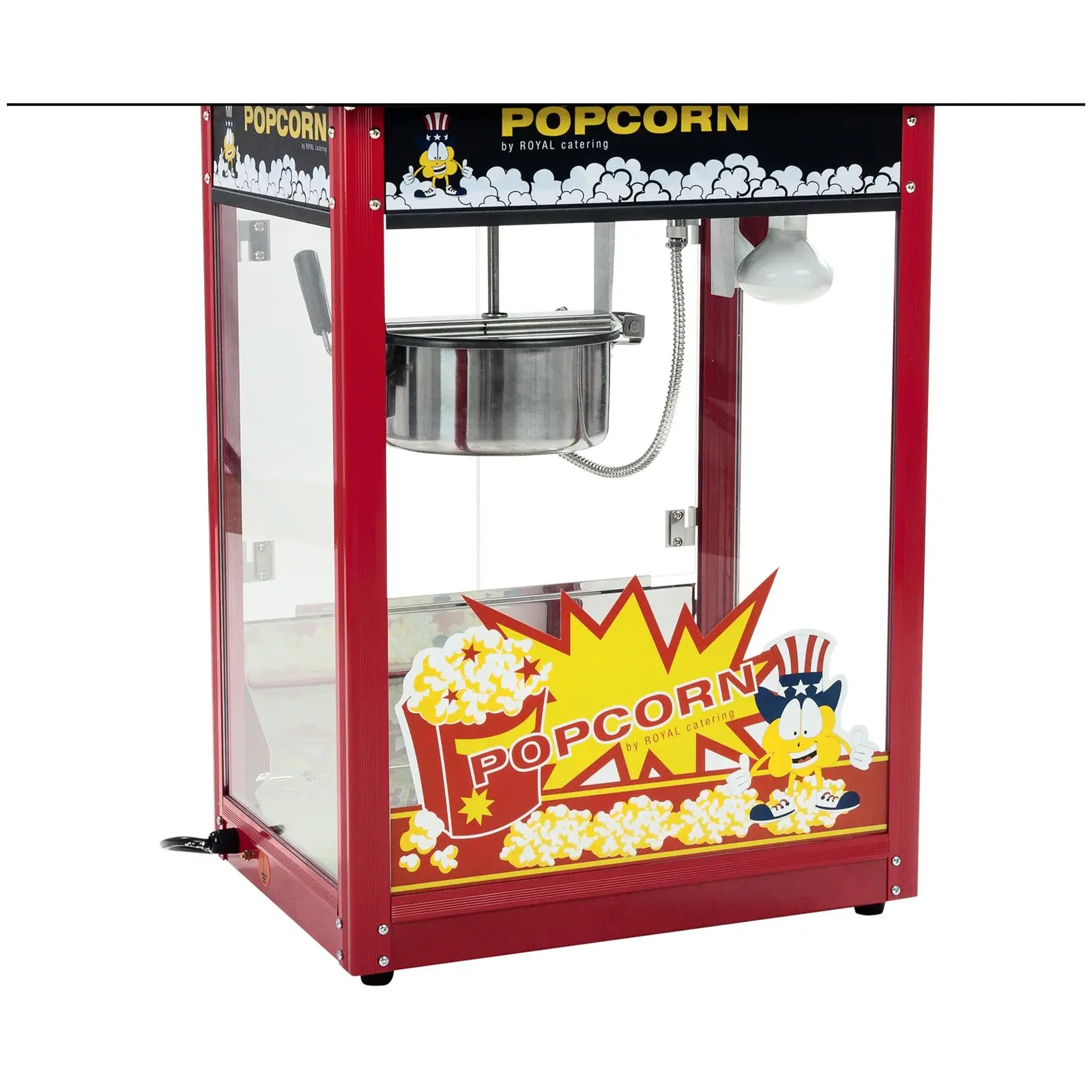 Popcornmaskin - Svart tak