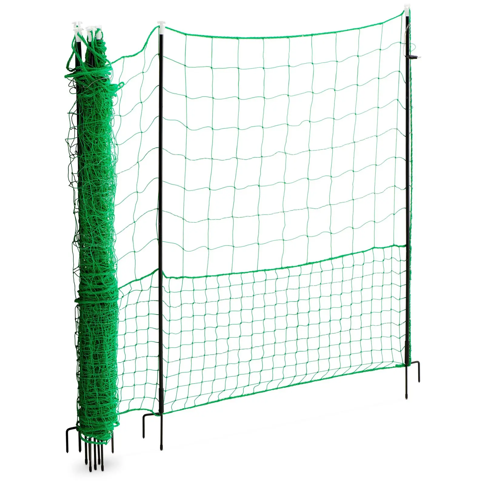 Hönsstängsel - höjd 125 cm - längd 15 m - elektrifierat