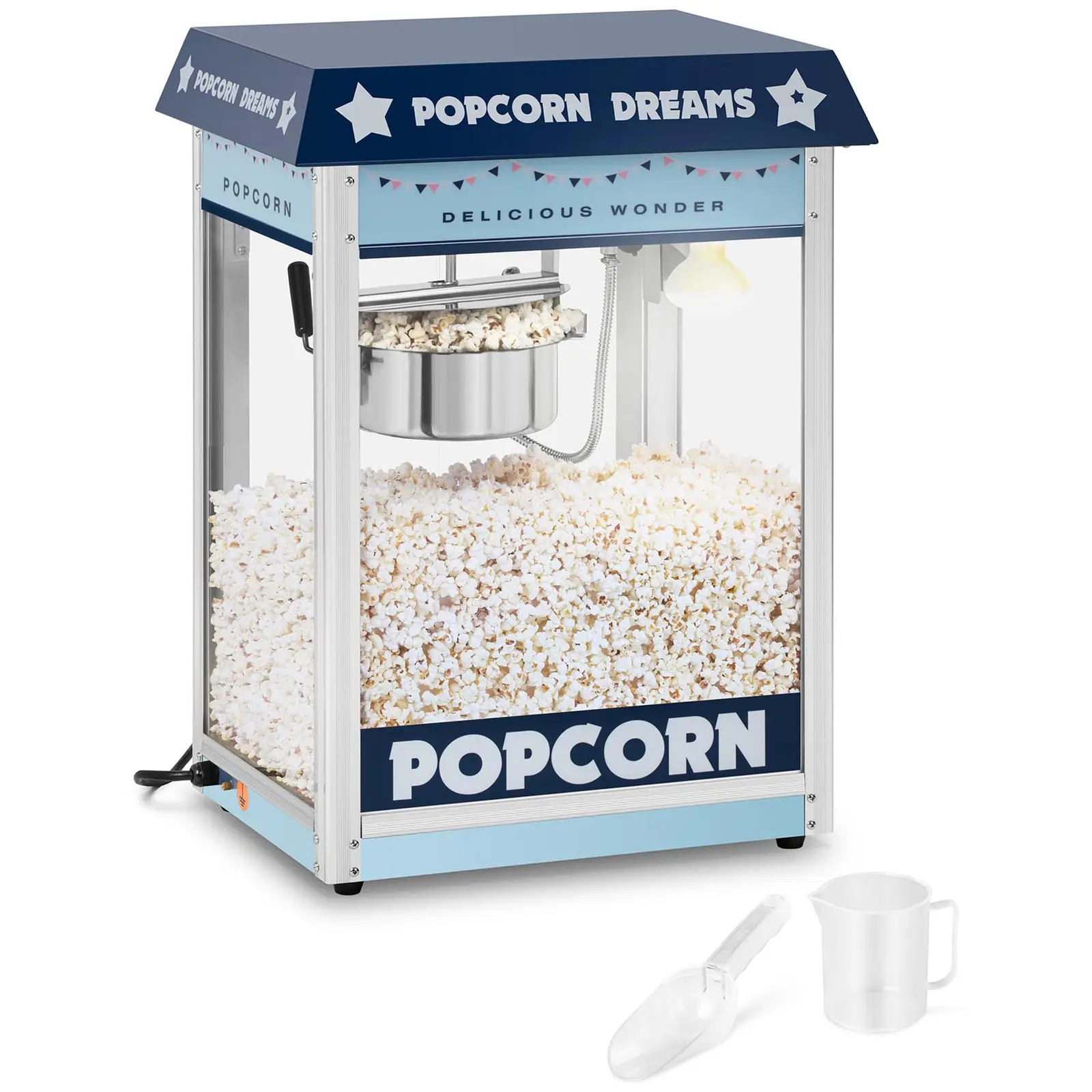 Popcornmaskin - Blå