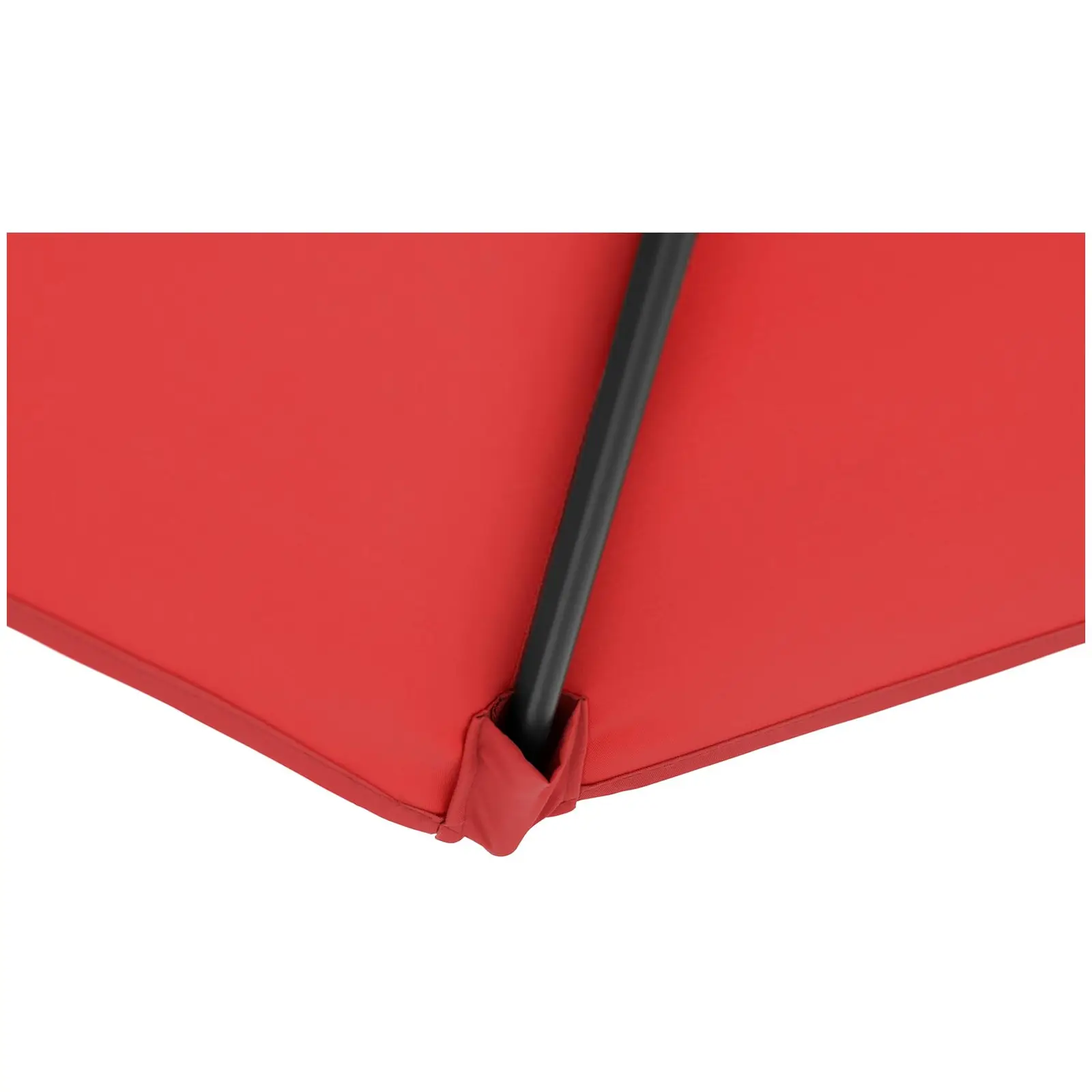 Andrahandssortering Hängparasoll - rött - rund - Ø 250 cm - vridbar