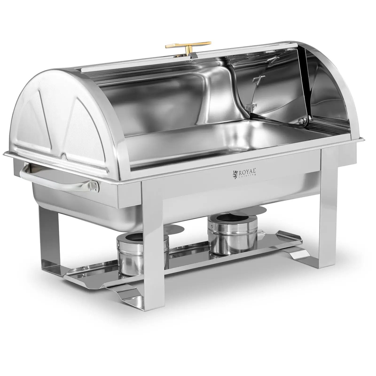 Chafing dish - GN 1/1 - 9 L - 2 bränsleceller - Royal Catering