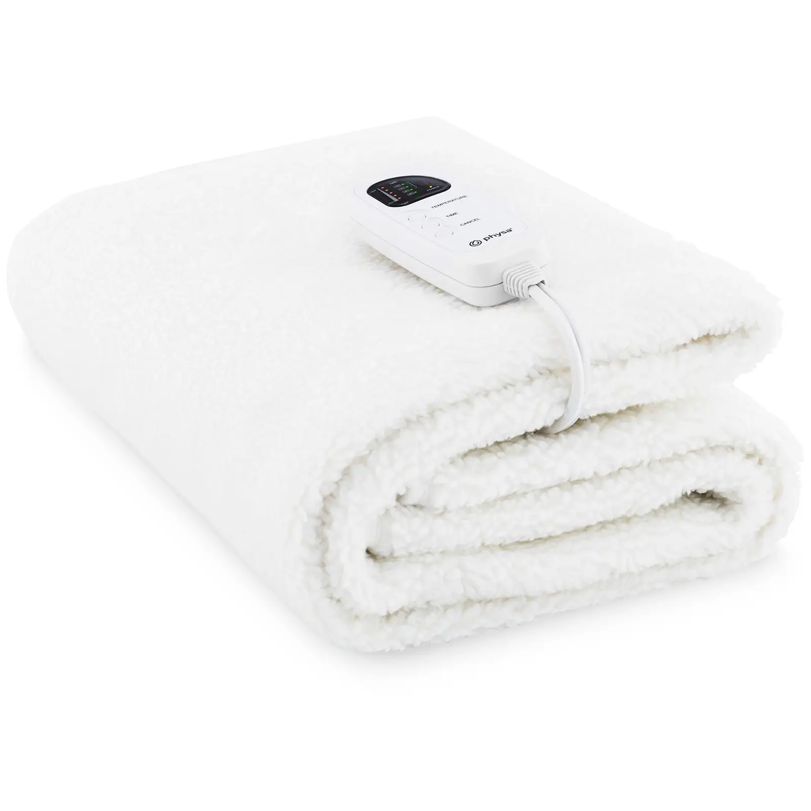 Elektrisk värmefilt för massagebänk - 180 x 75 cm - 60 W - Timer - LED - Fleece