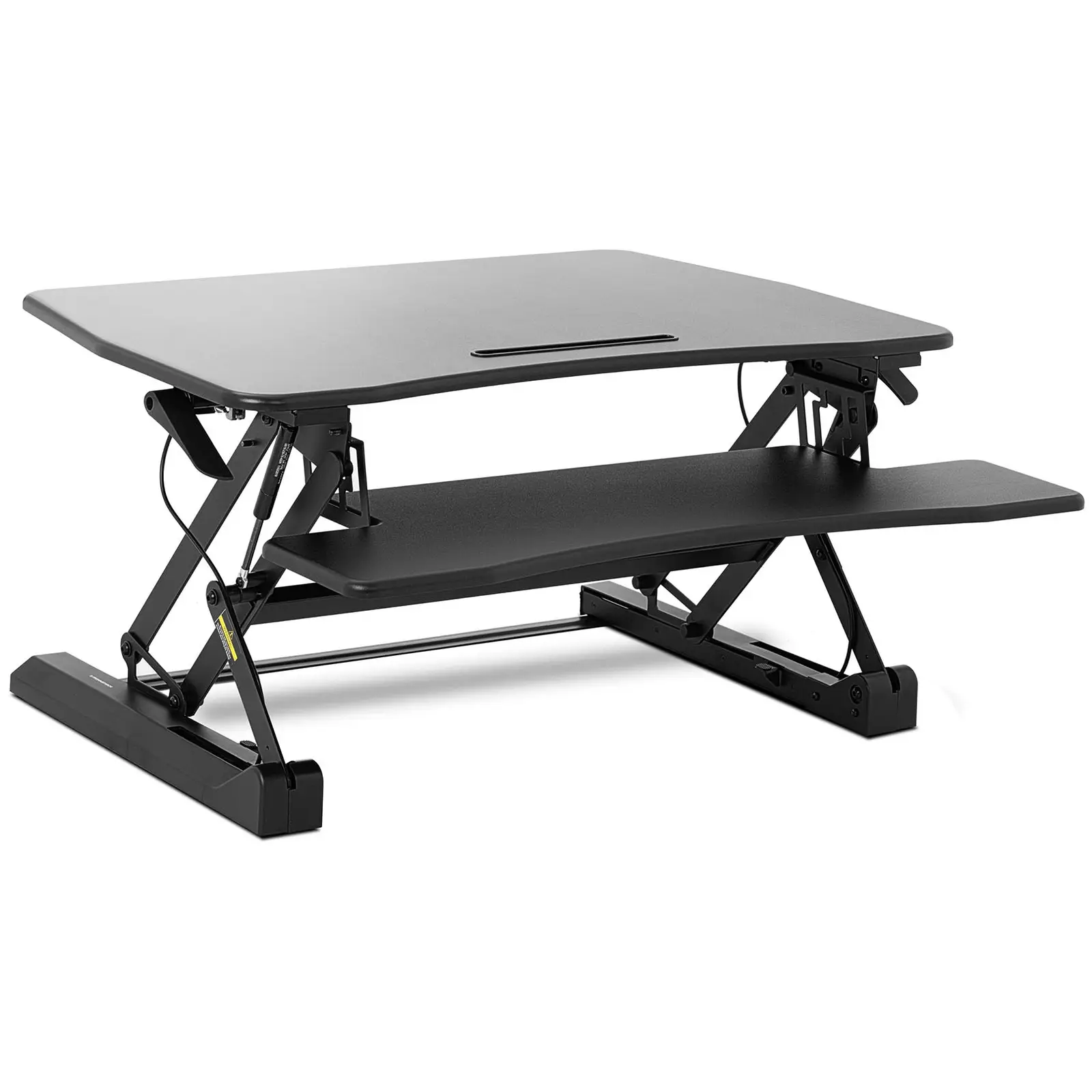Sitt/stå skrivbordsställning - steglöst höjdjusterbar - 16,5 till 41,5 cm