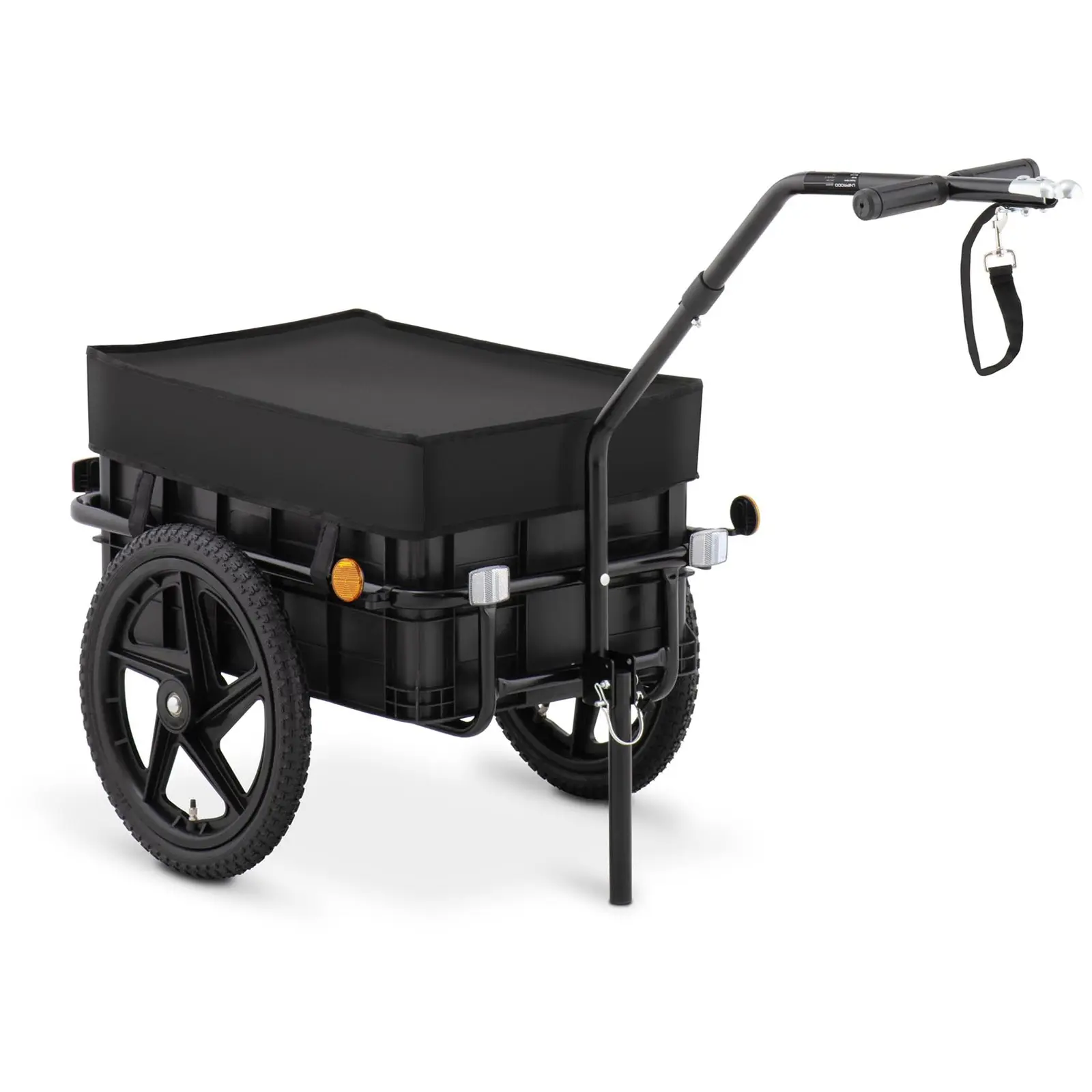 Transportvagn för cykel - 35 kg - Reflexer - Presenning