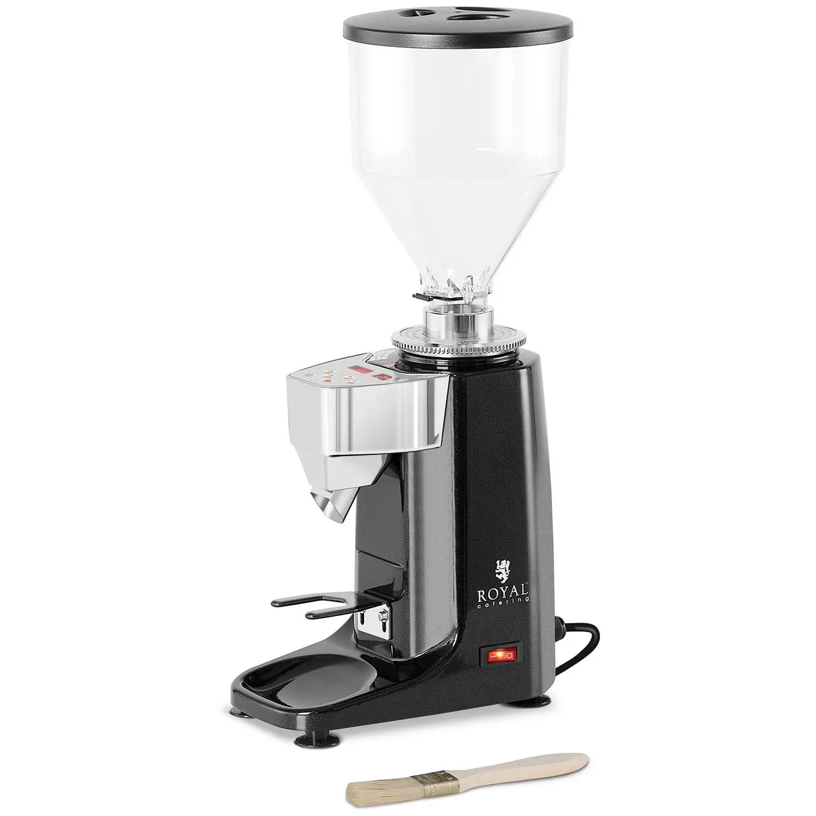 Elektrisk kaffekvarn - 200 W - 1000 ml - Plast - Svart - LED