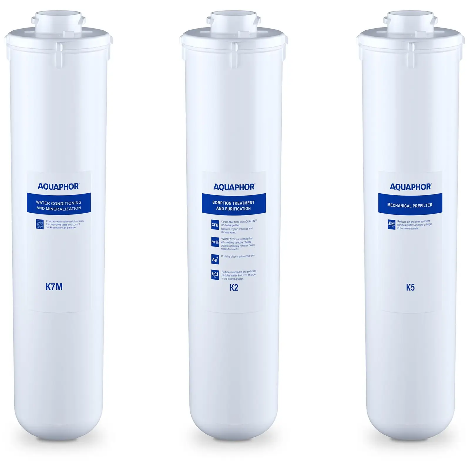 Aquaphor ersättningsfilter för osmosfilter K2 + K5 + K7M
